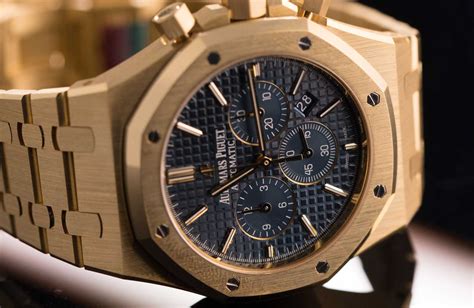 yellow gold royal oak|gold royal oak chronograph.